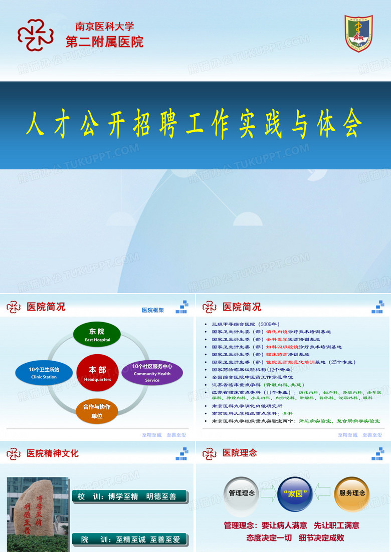 【医院人力资源】-人才公开招聘工作实践与体会,南医大二附院经验
