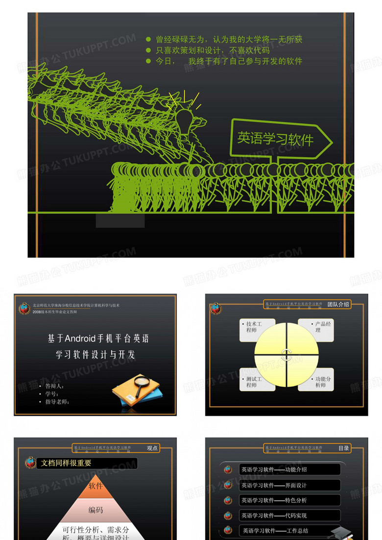 软件毕业答辩范例