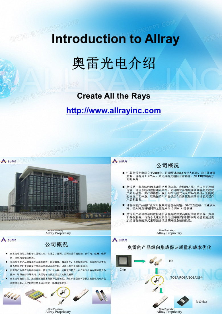 ALLRAY工业应用产品特色介绍