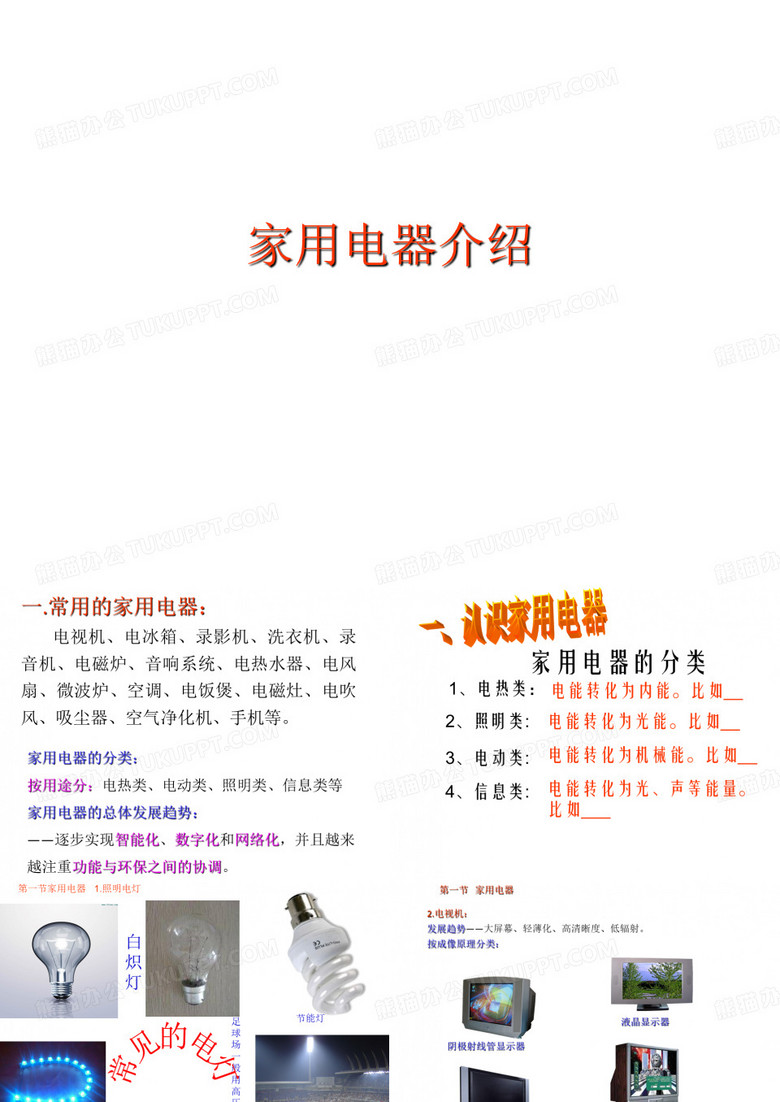 家用电器介绍