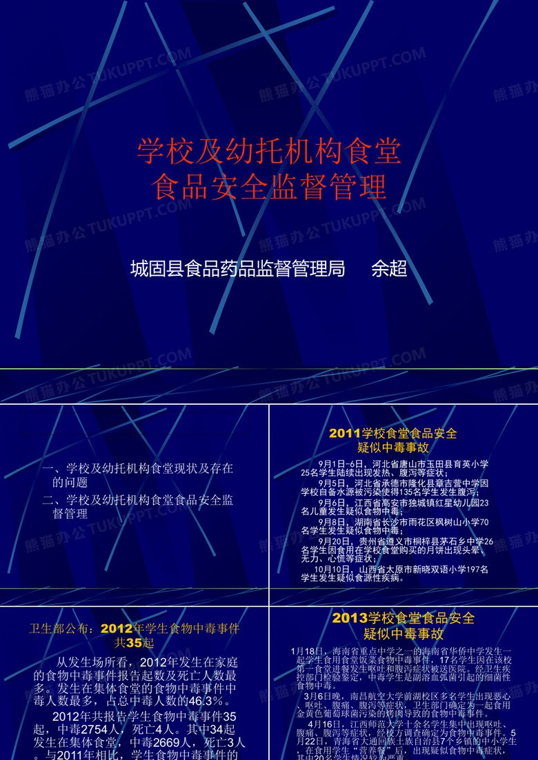 学校食堂培训课件