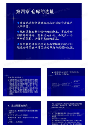 《仓库的选址》