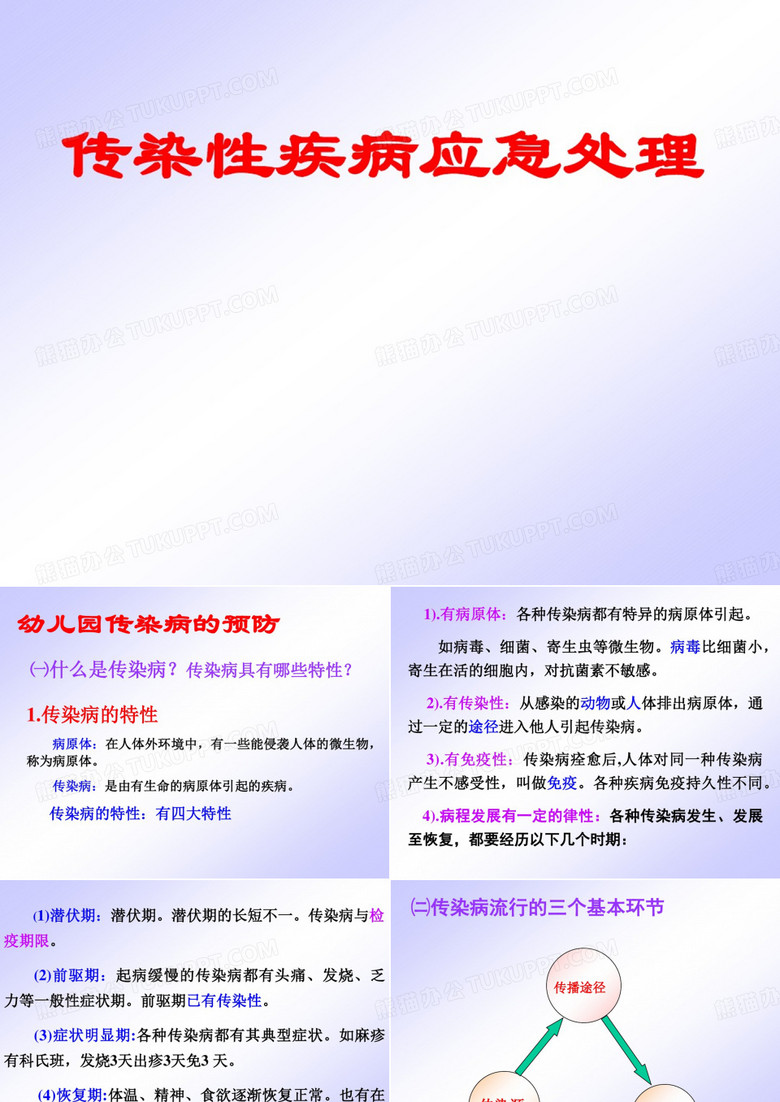 2021年保育员培训：录：传染性疾病发生后的紧急应对和处理