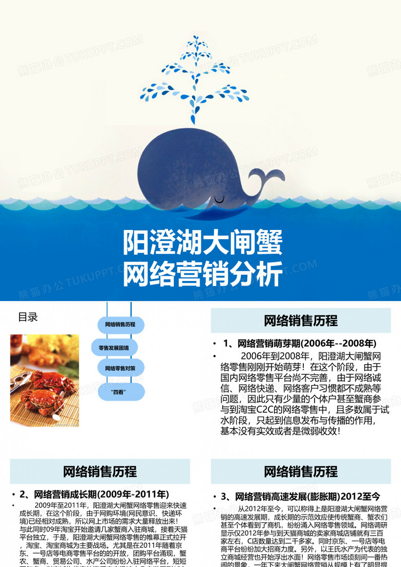 网络营销之大闸蟹