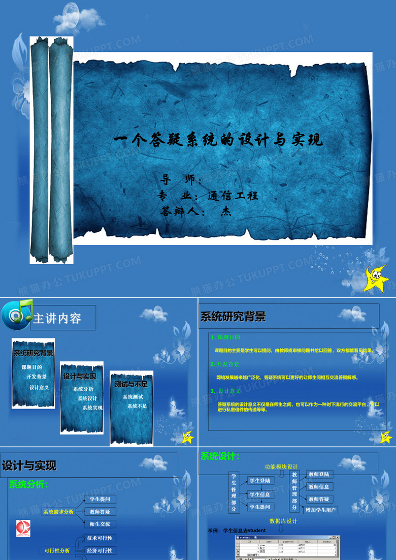 一个答疑系统设计与实现答疑ppt