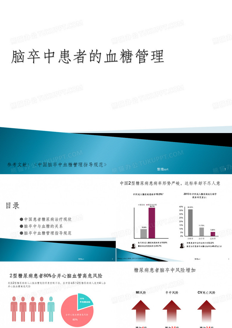 脑卒中患者的血糖管理