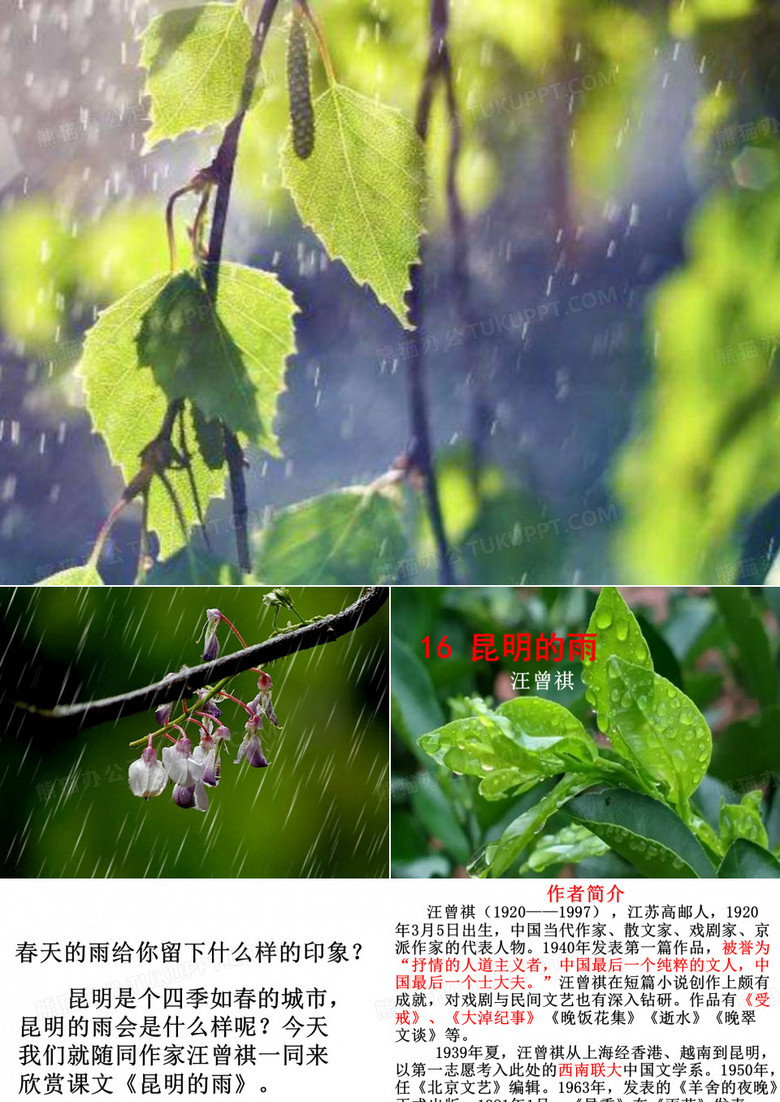 昆明的雨