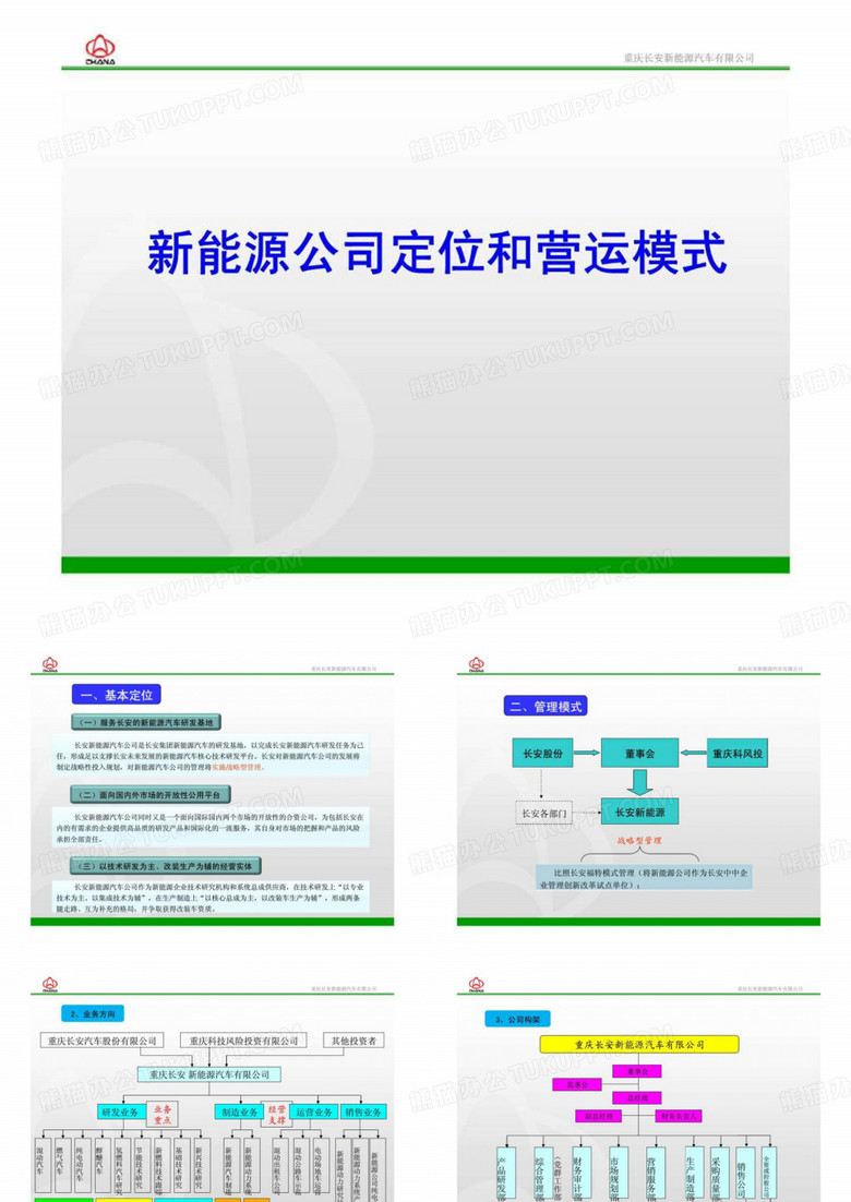 新能源公司定位和营运模式