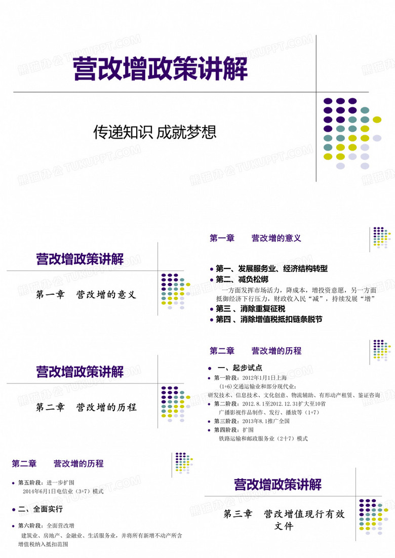 营改增政策讲解