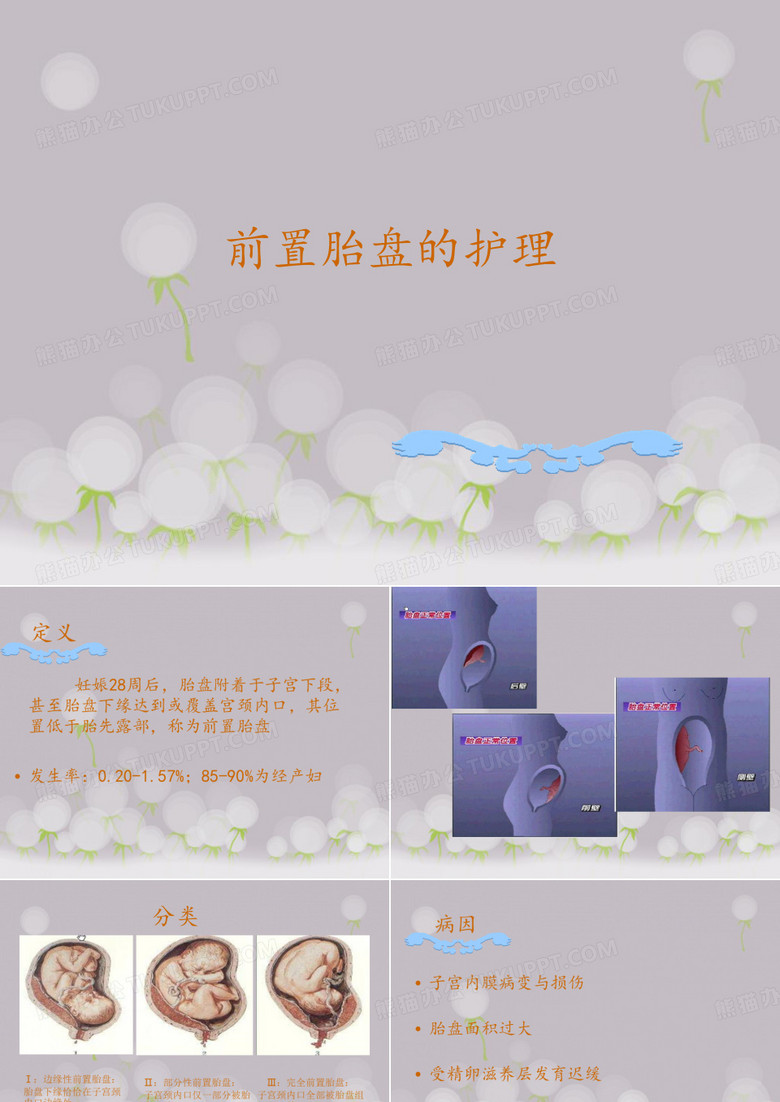 前置胎盘护理