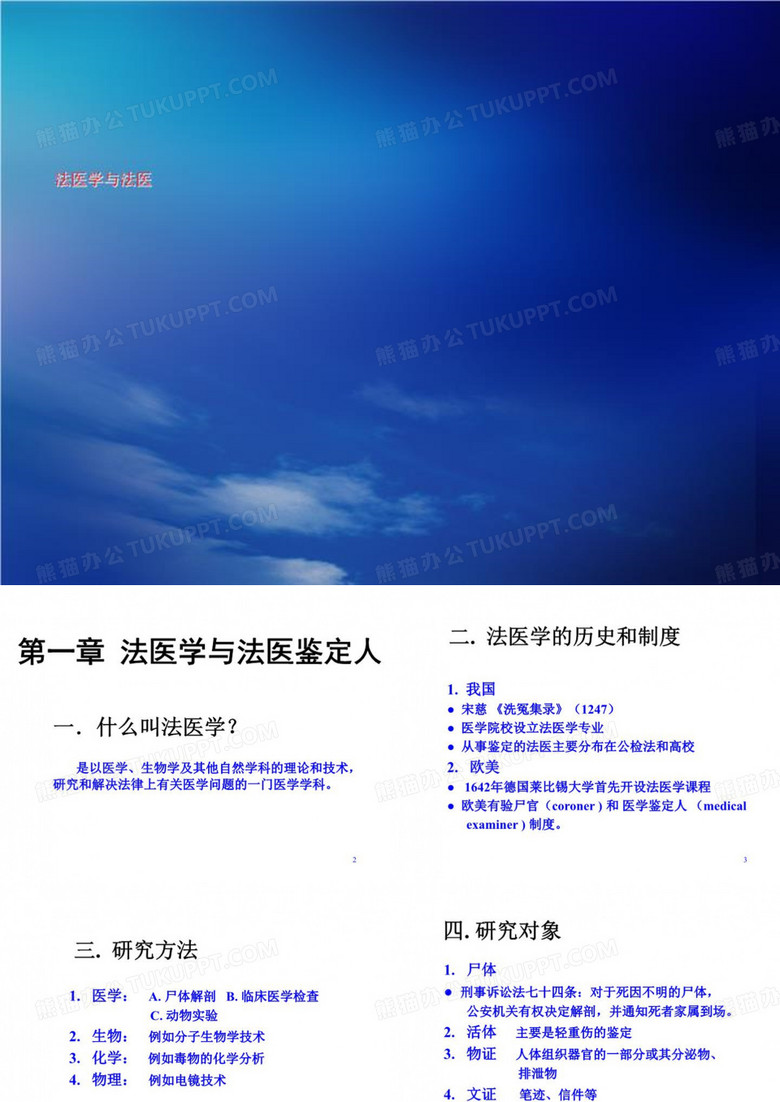 法医学与法医
