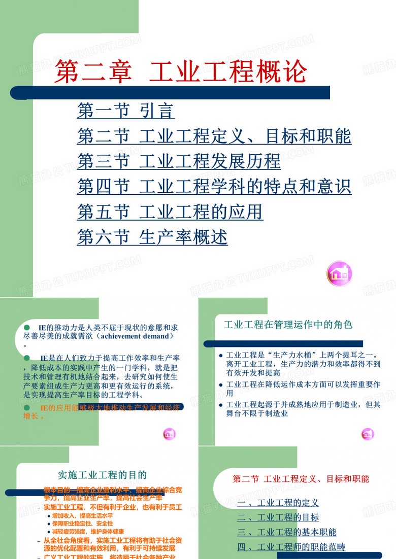 基础工业工程第一章 工业工程概论