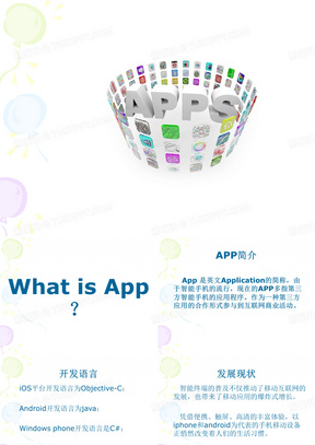 手机客户端(APP)介绍-PPT文档资料