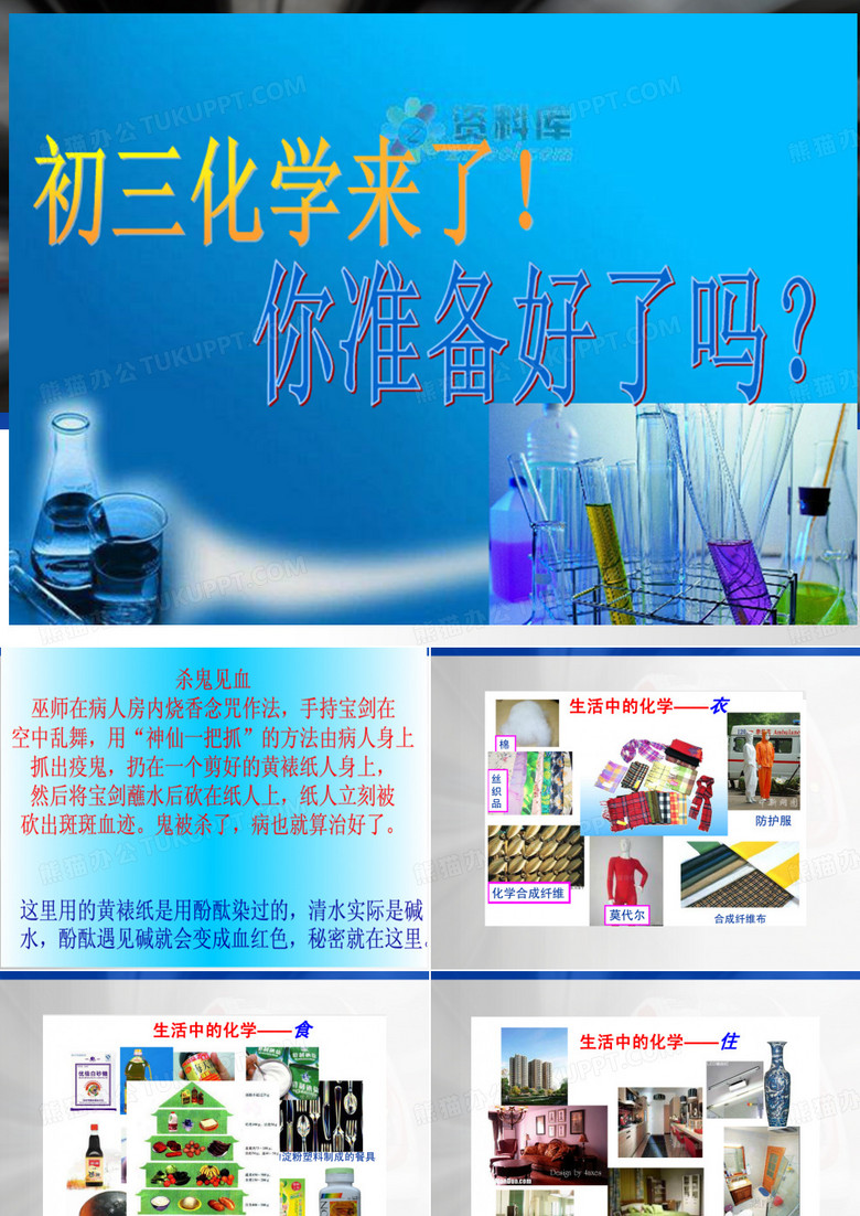 化学开场白