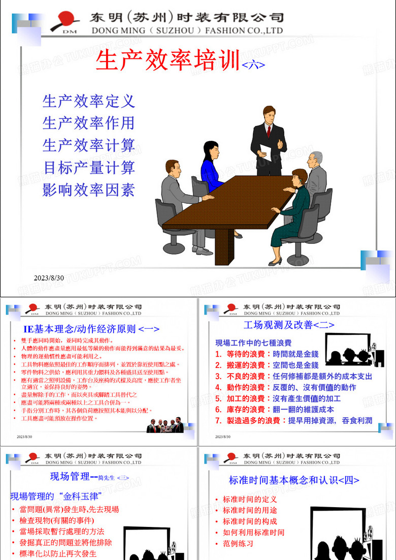 生产效率培训
