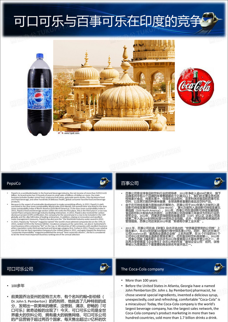 可口可乐与百事可乐在印度的竞争 1