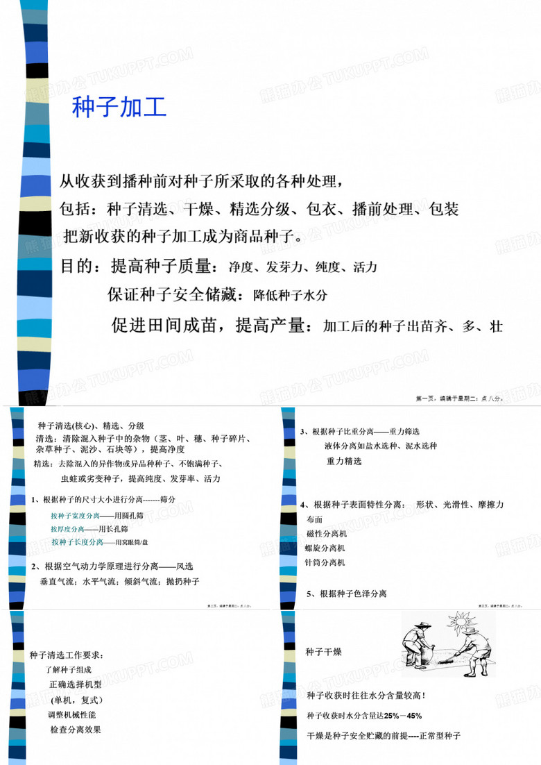 种子加工贮藏