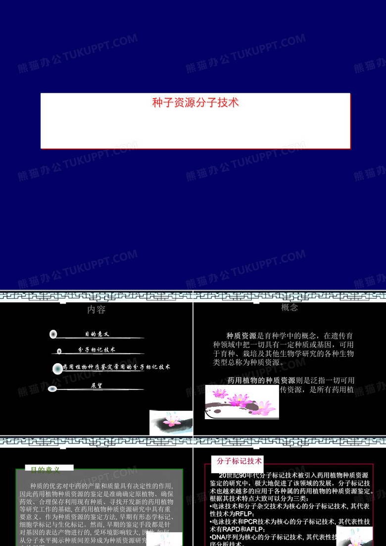 种子资源分子技术