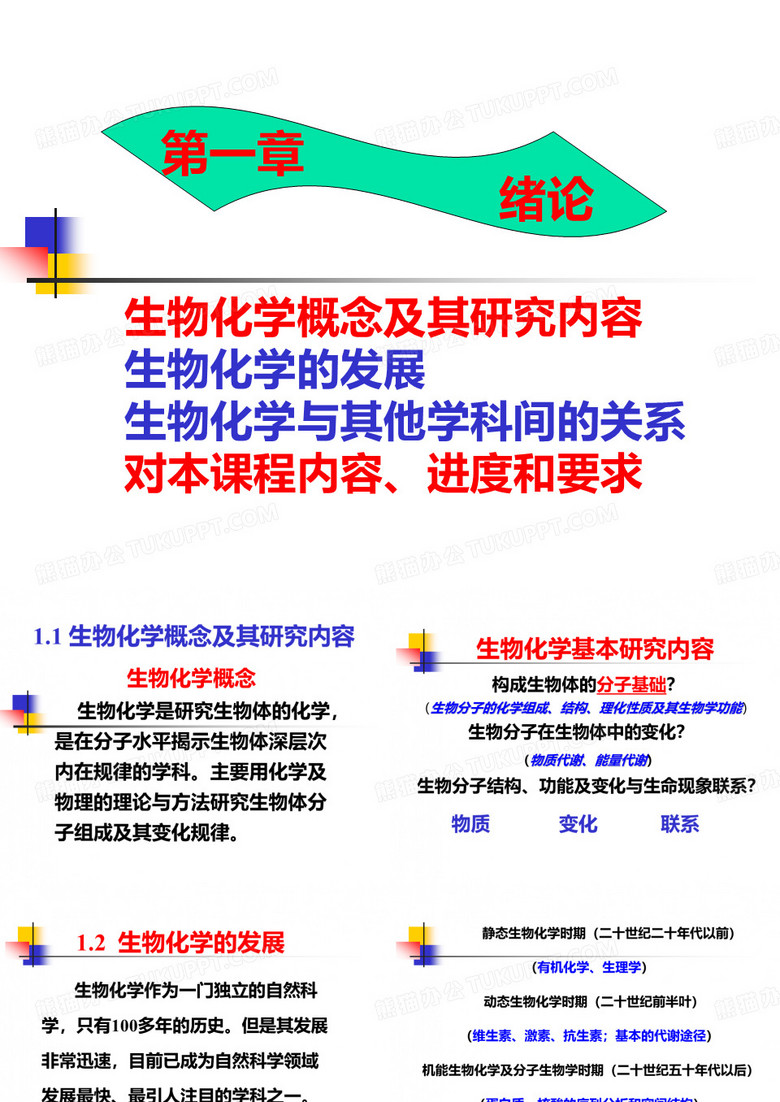 生化绪论