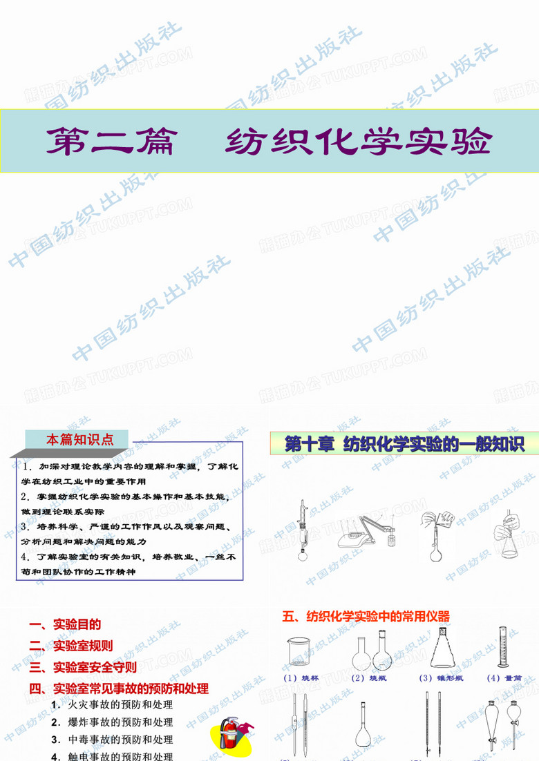 纺织化学实验.