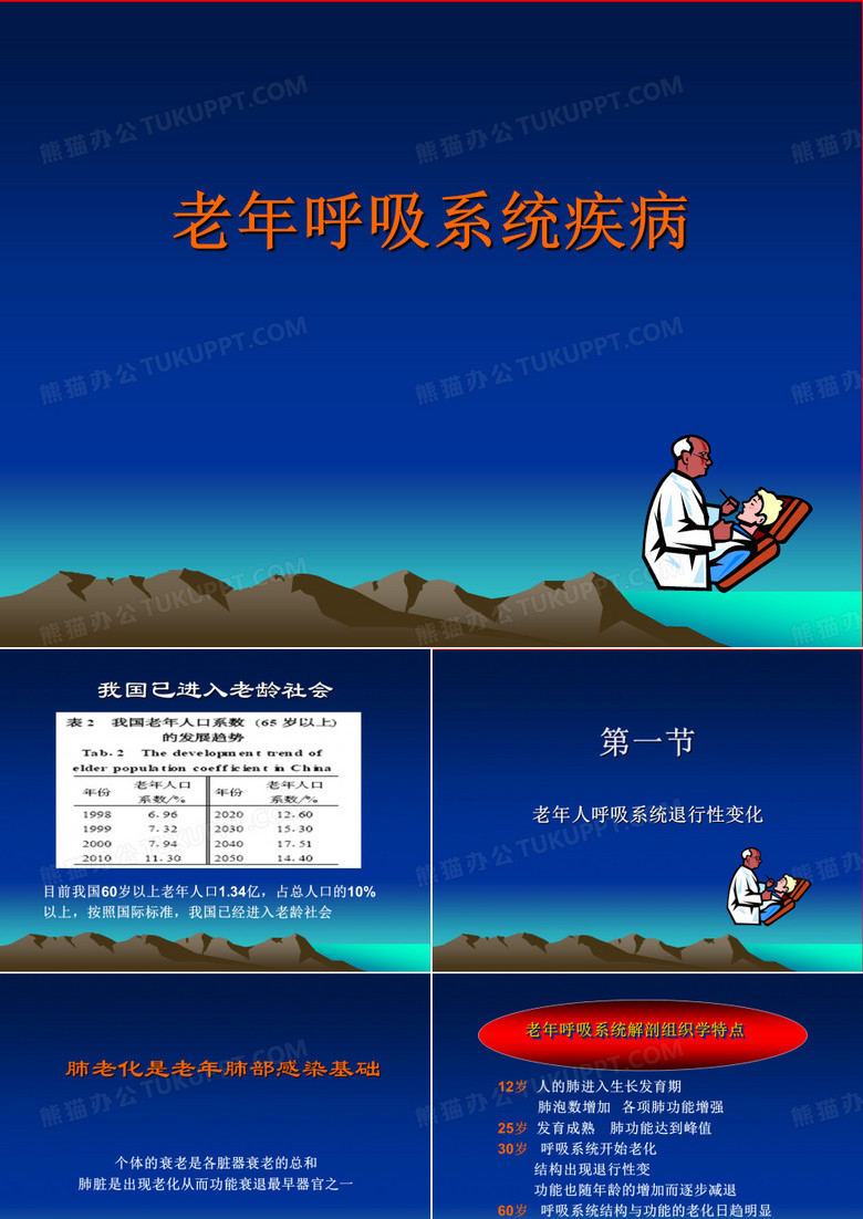 老年呼吸系统疾病