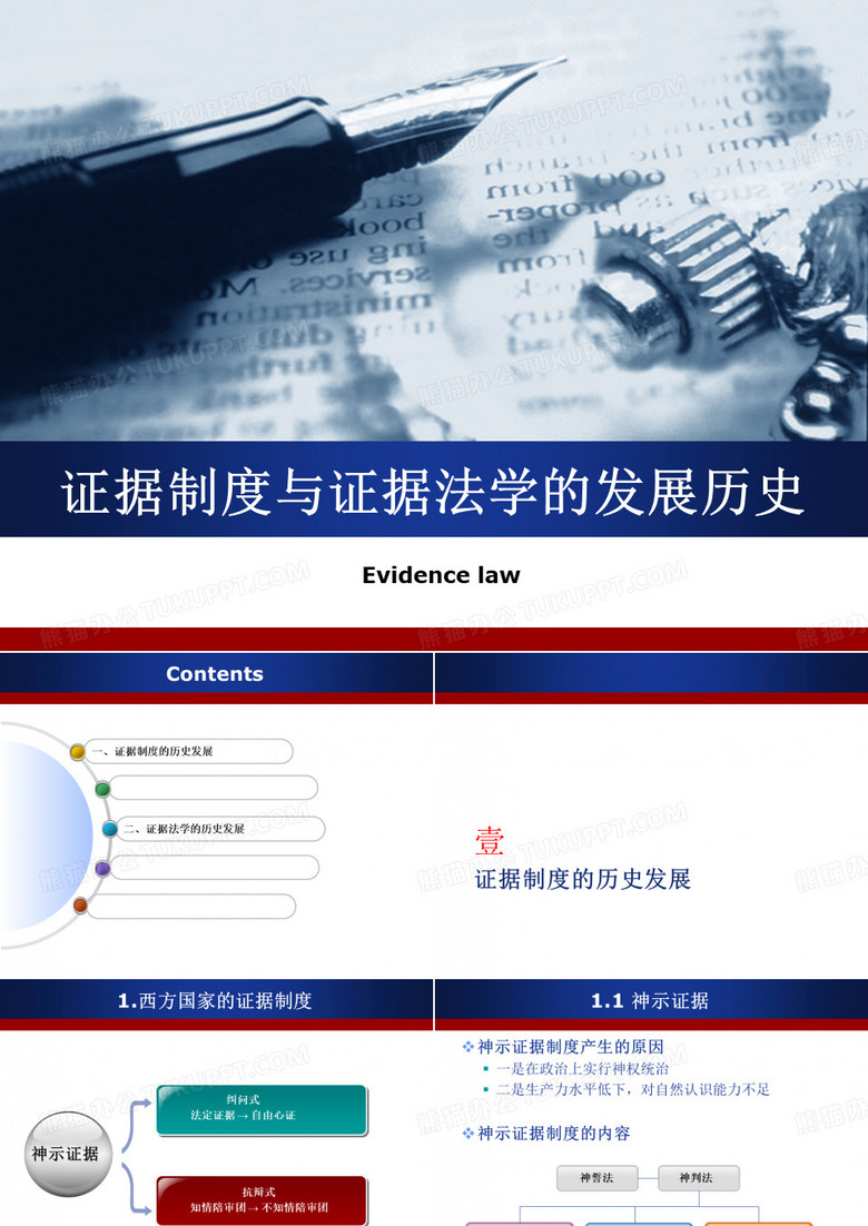 证据制度与证据法学的发展历史