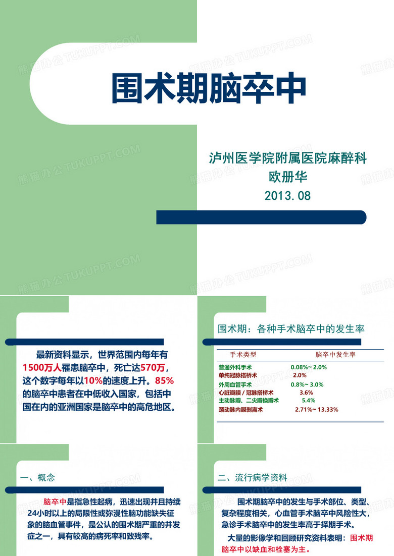 围术期脑卒中