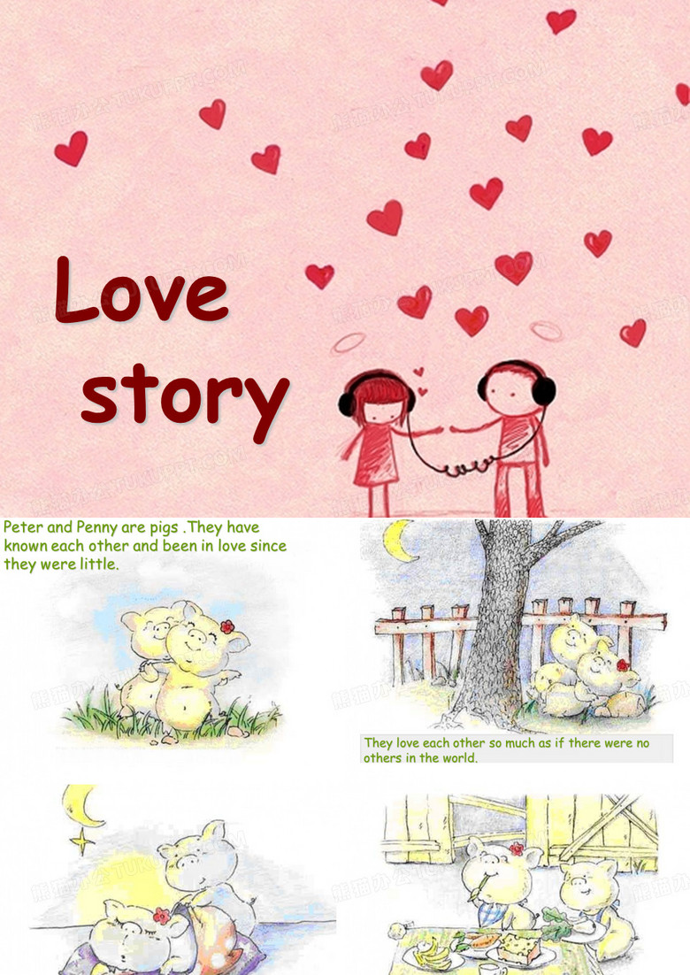 英语爱情小故事
