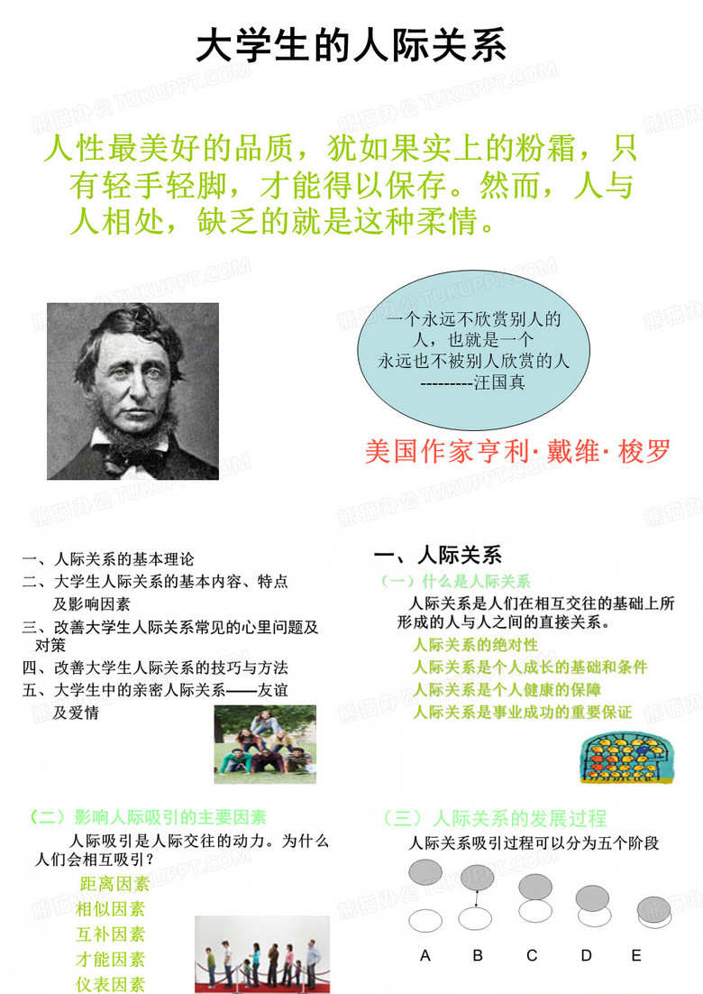 大学生的人际关系