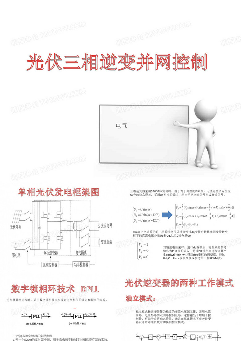 光伏逆变并网控制
