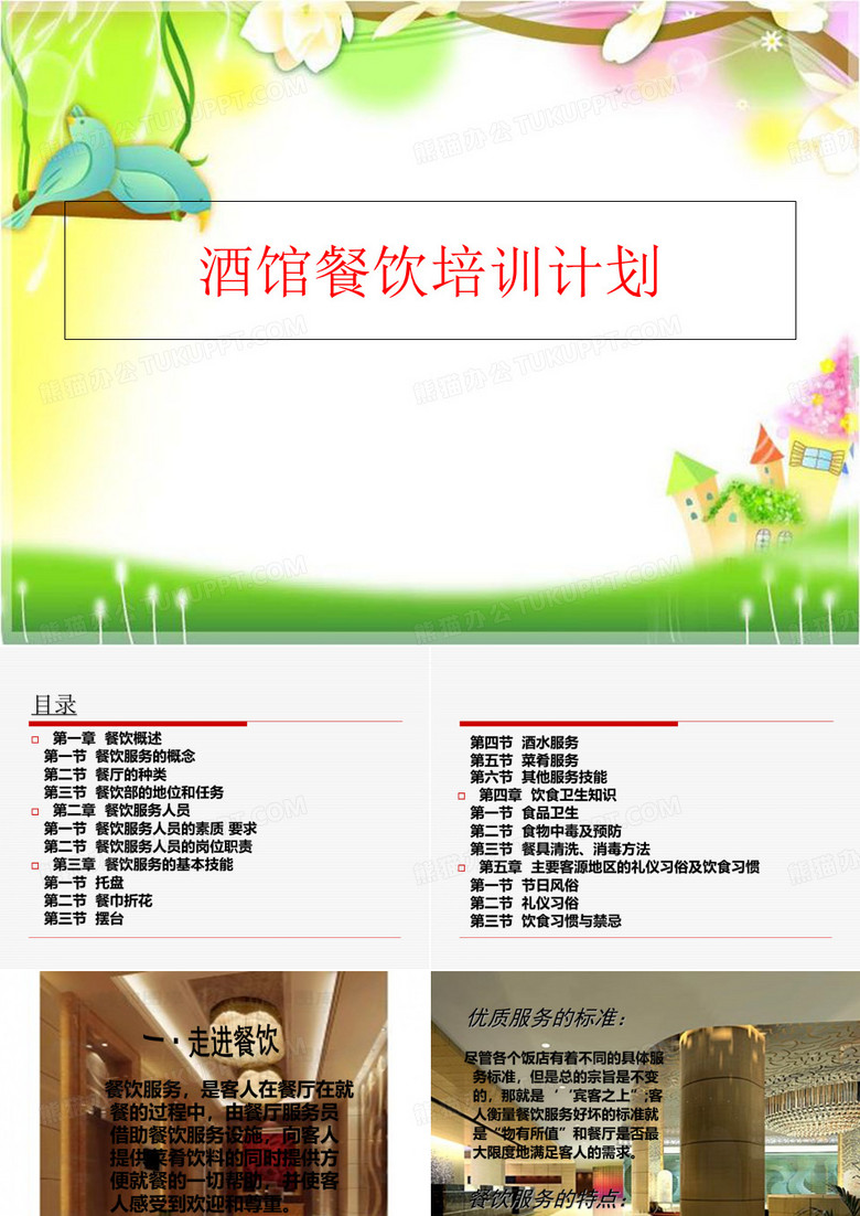 【精品】酒馆餐饮培训计划精品ppt课件