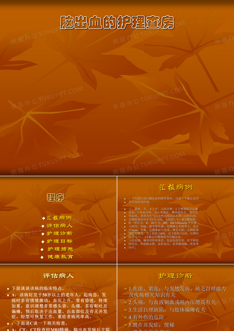 神经内科护理查房