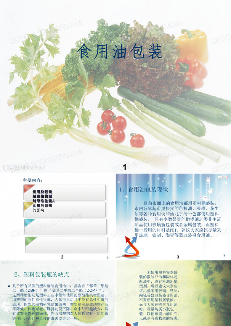 食用油包装