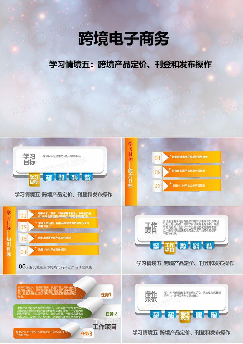 跨境电商务课件：学习情境五--跨境产品定价、刊登和发布操作-新