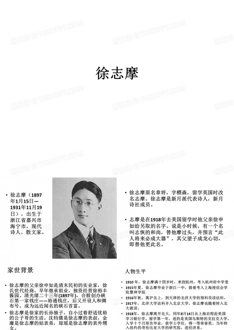徐志摩
