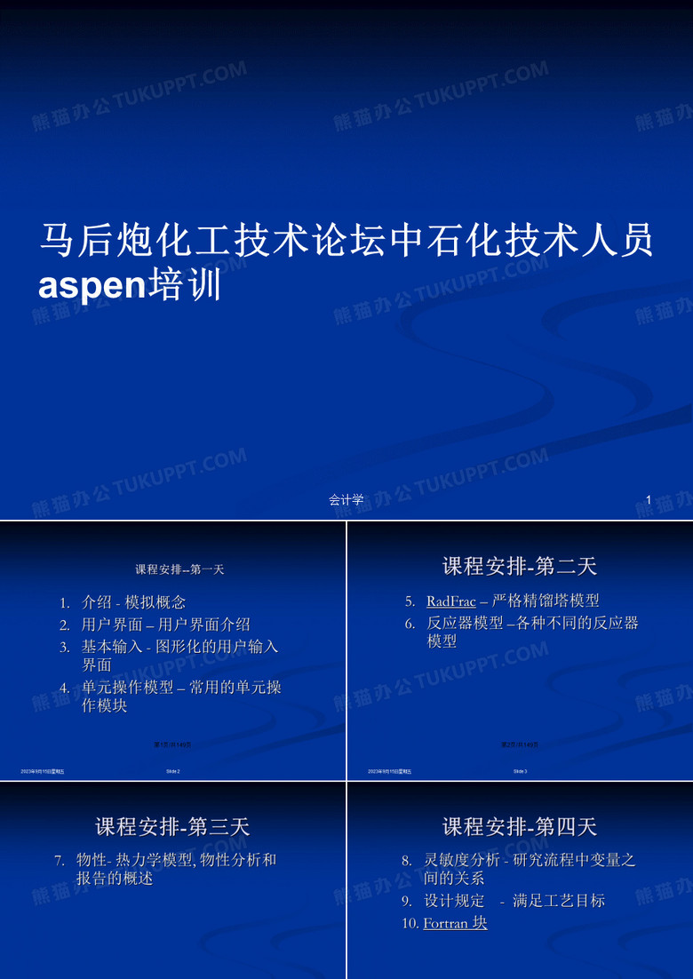 马后炮化工技术论坛中石化技术人员aspen培训PPT学习教案