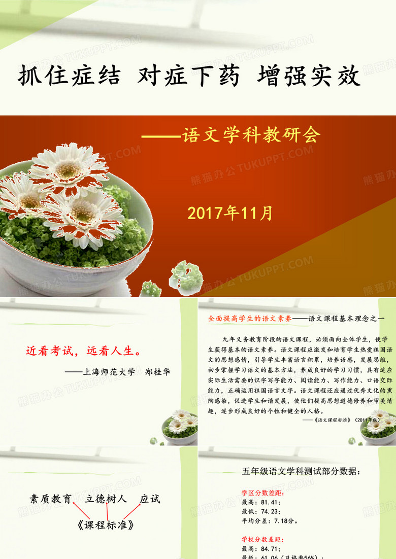 语文学科教研会