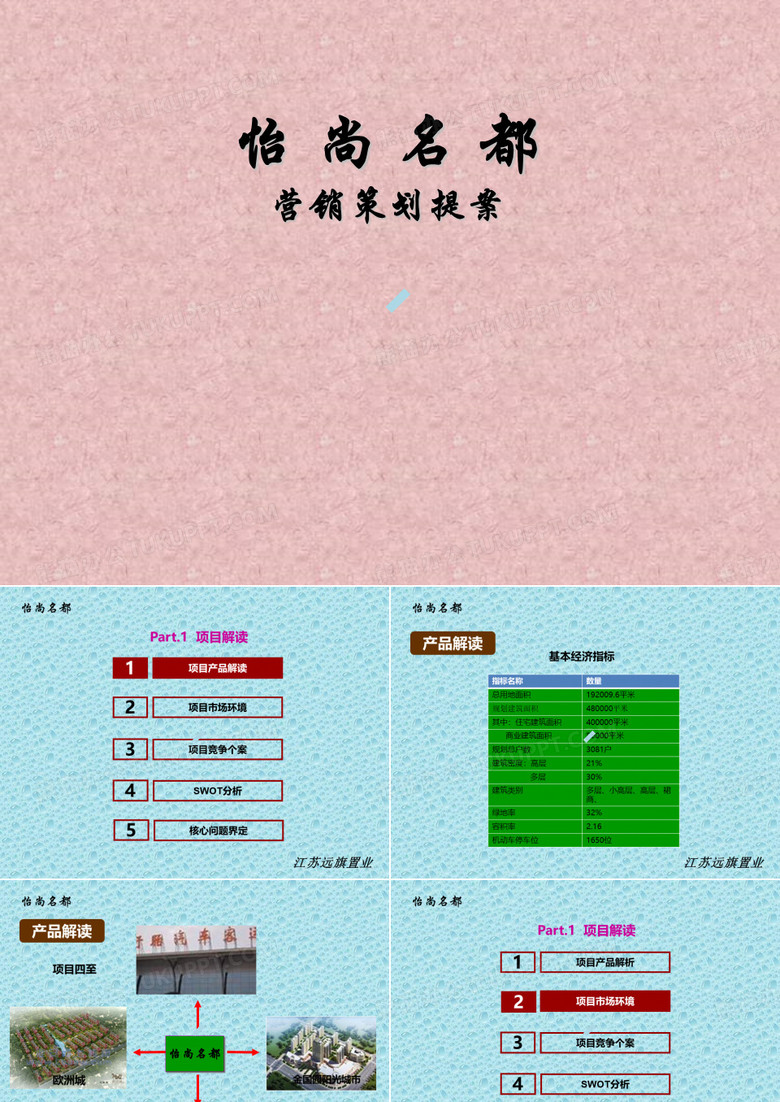 江苏怡尚明都项目营销策划提案项目分析