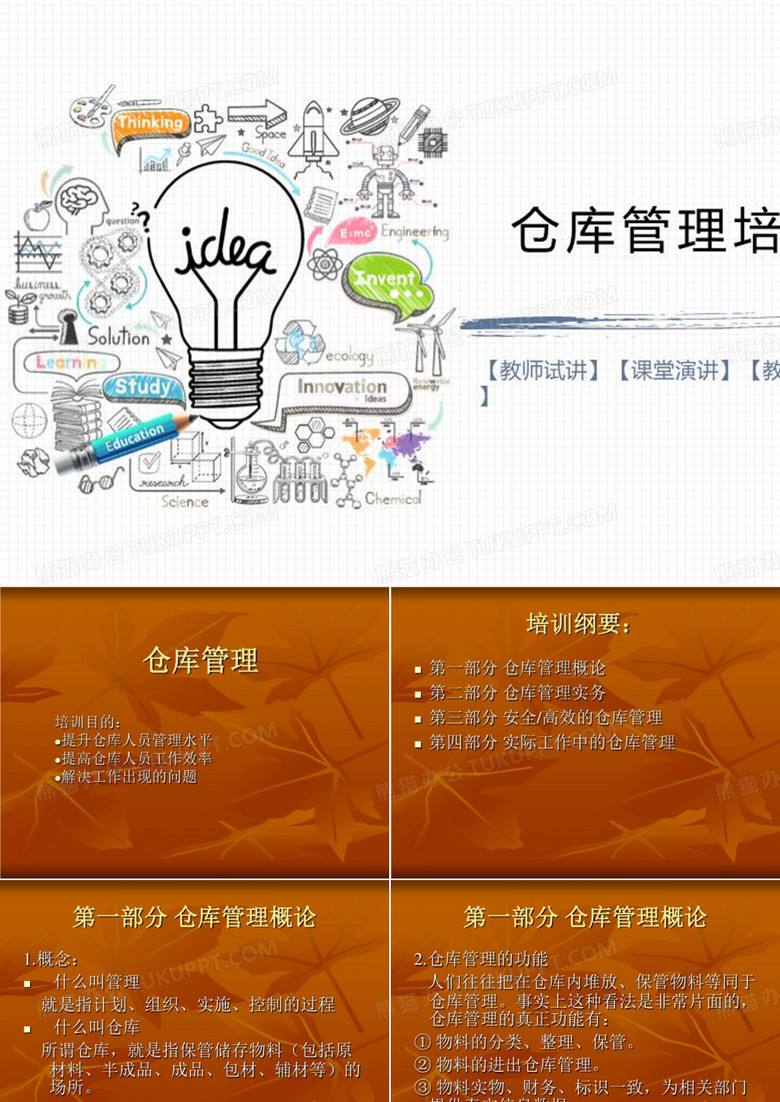 仓库管理培训课程-课程