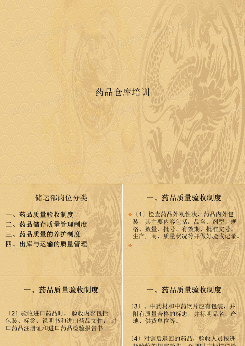 药品仓库培训2021优选ppt