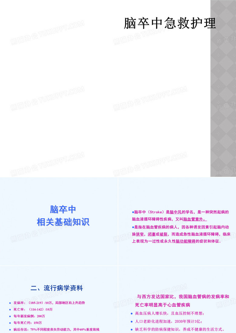 脑卒中急救护理