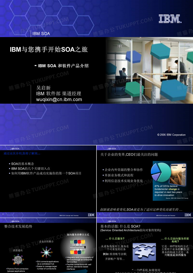 IBM SOA 和软件产品介绍