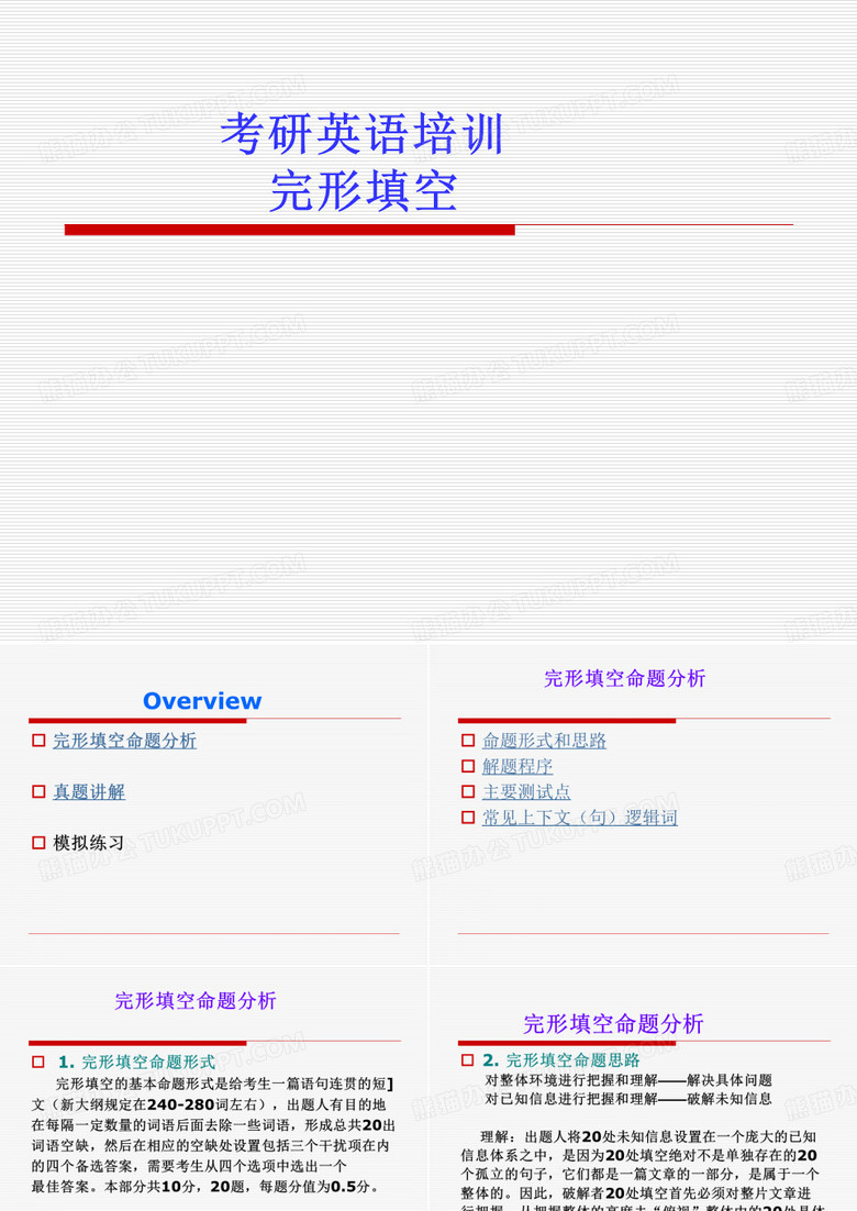 考研英语讲座