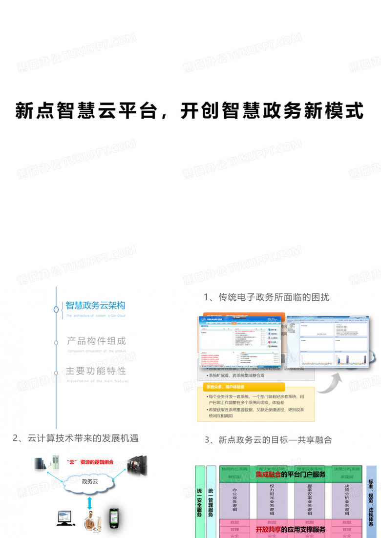 江苏国泰新点软件智慧政务云平台介绍