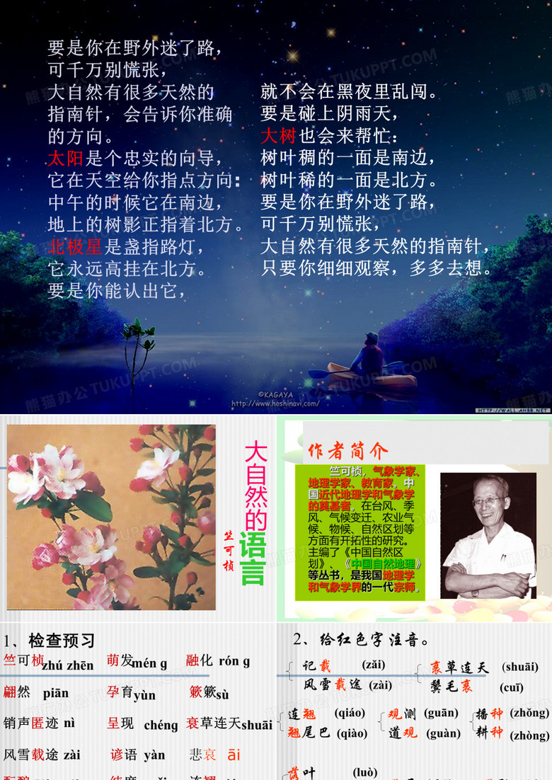 大自然的语言课件