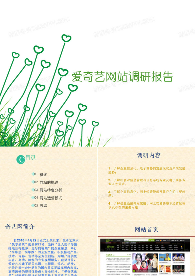 爱奇艺网站调研报告