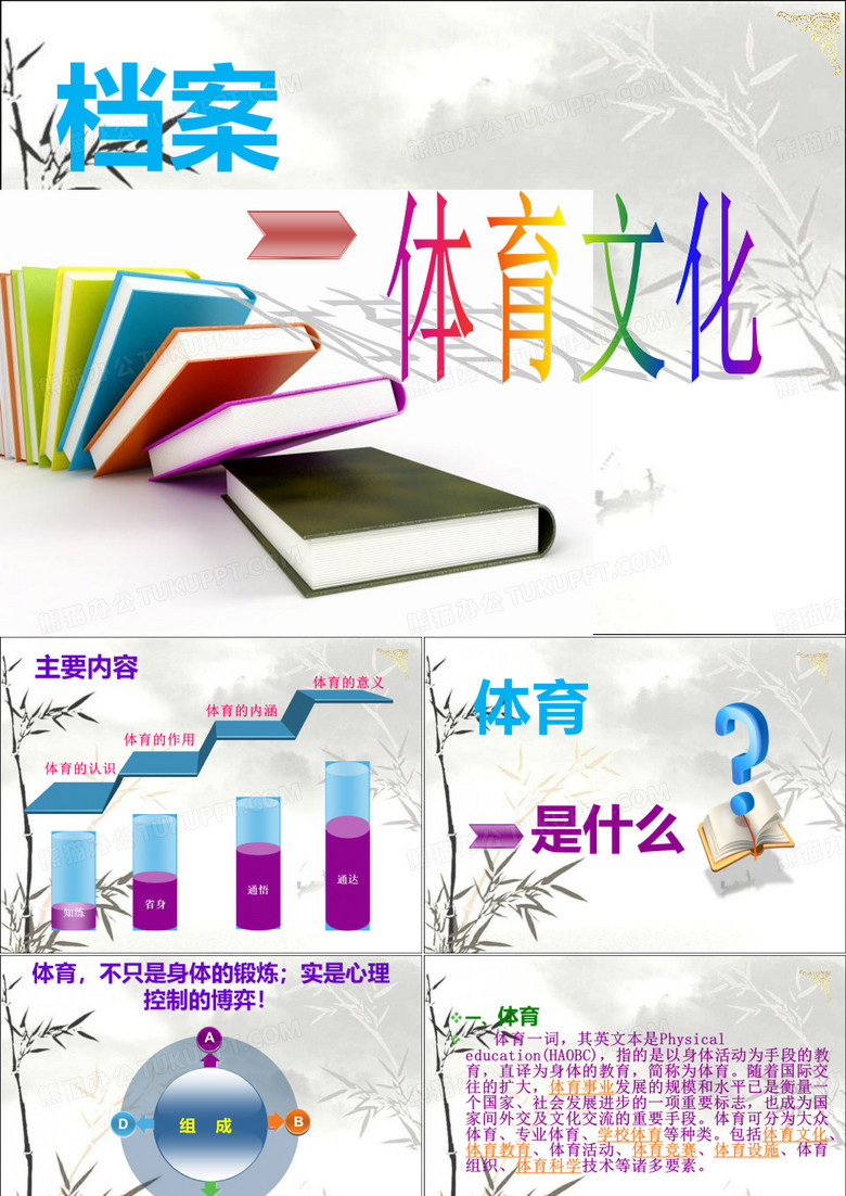 体育文化 PPT