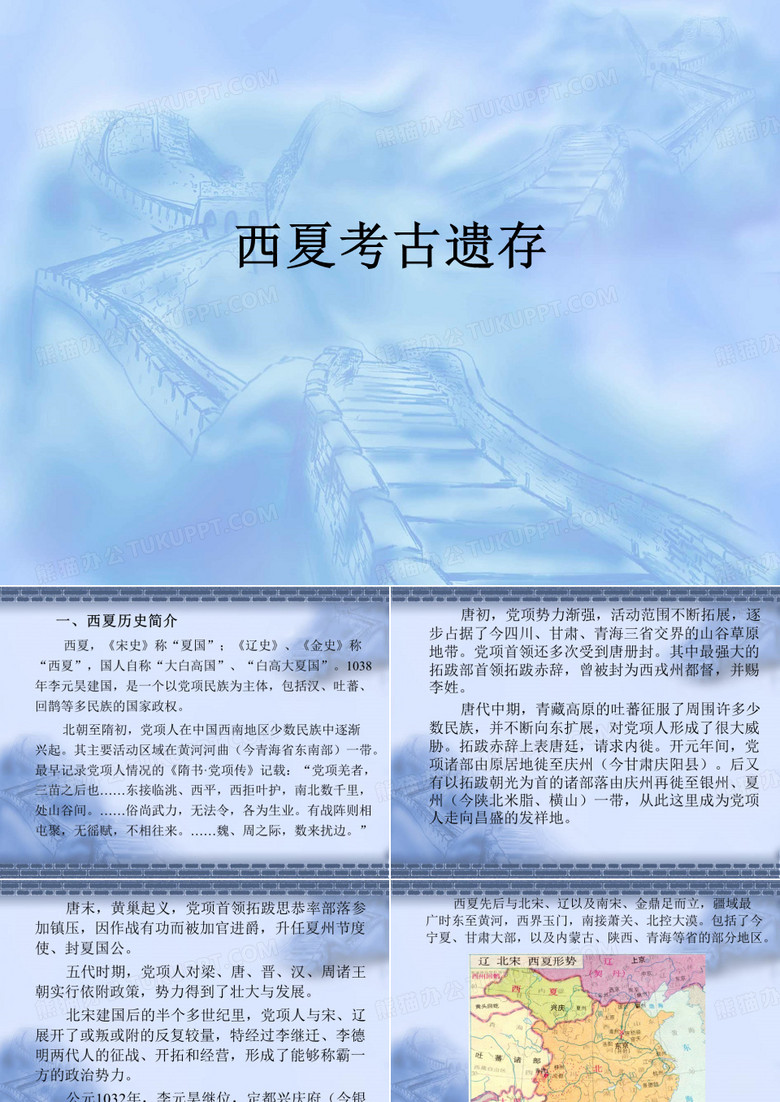 宋元考古课件：西夏考古