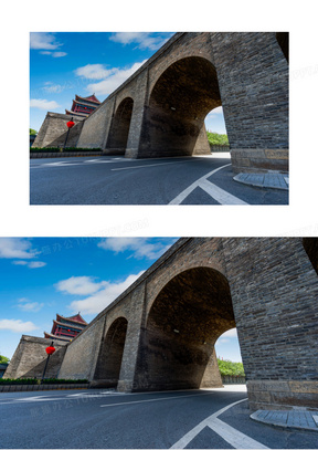 古城墙图片素材