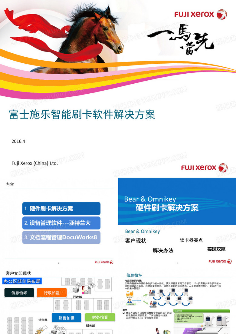 富士施乐刷卡软件方案